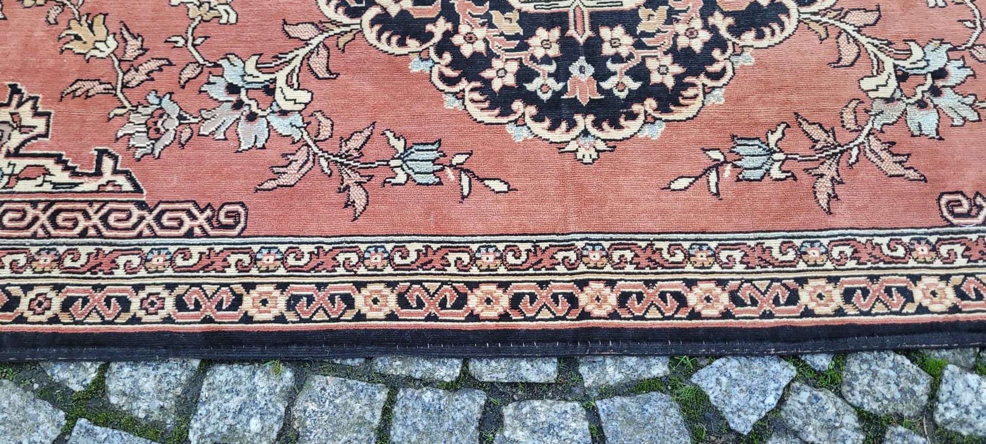 Gobelín Art déco, beżowy, 180x92cm, lata 20. - 131273