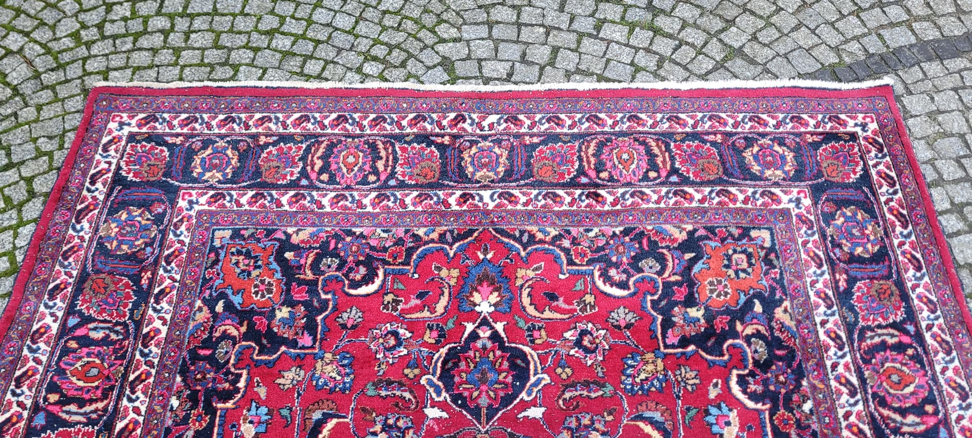 Dywan Meshed, 210x325 cm, multikolor, wełna, Iran, pocz. XX w. - 131398