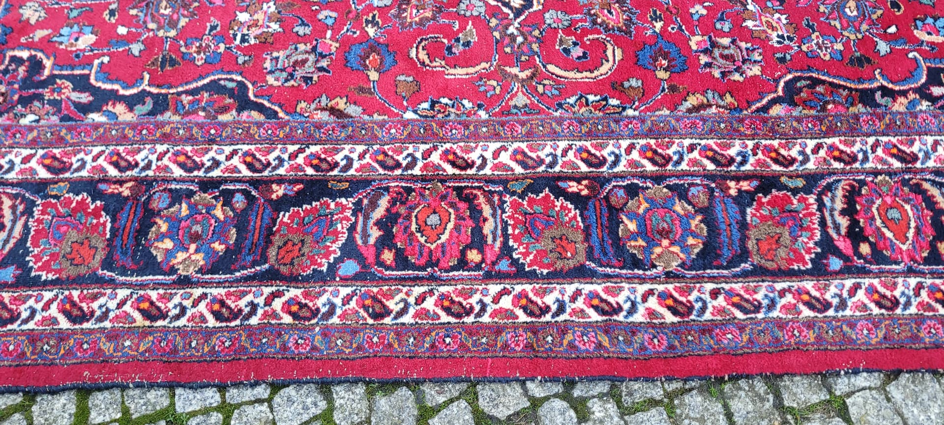 Dywan Meshed, 210x325 cm, multikolor, wełna, Iran, pocz. XX w. - 131396