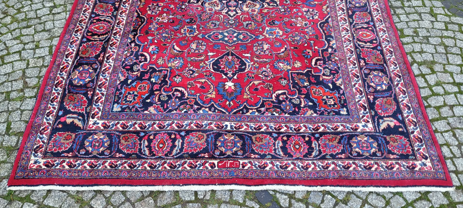 Dywan Meshed, 210x325 cm, multikolor, wełna, Iran, pocz. XX w. - 131394