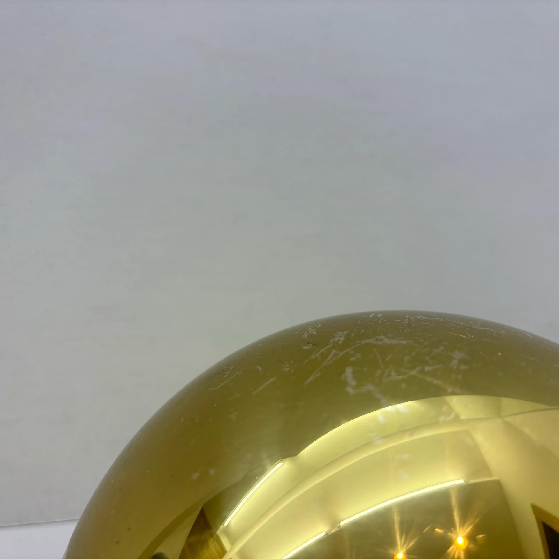 Para kinkietów modernistycznych, złoty, mosiądz, Niemcy, lata 80. - 9024