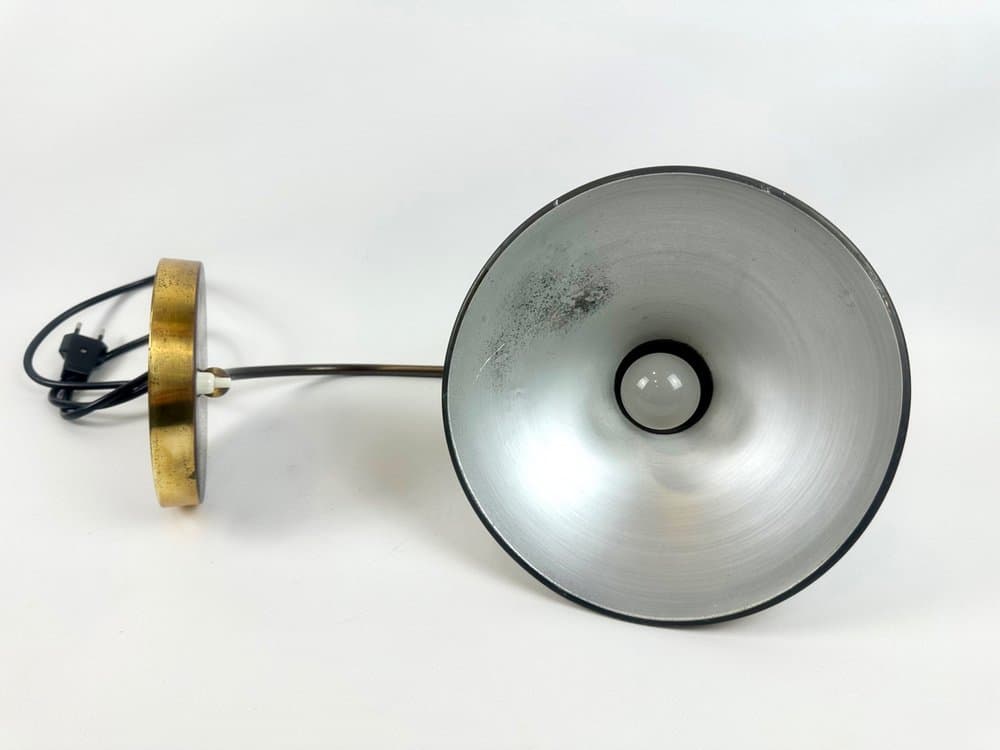 Desk lamp Art Deco, golden brass, Germany, 1940s. - 149640