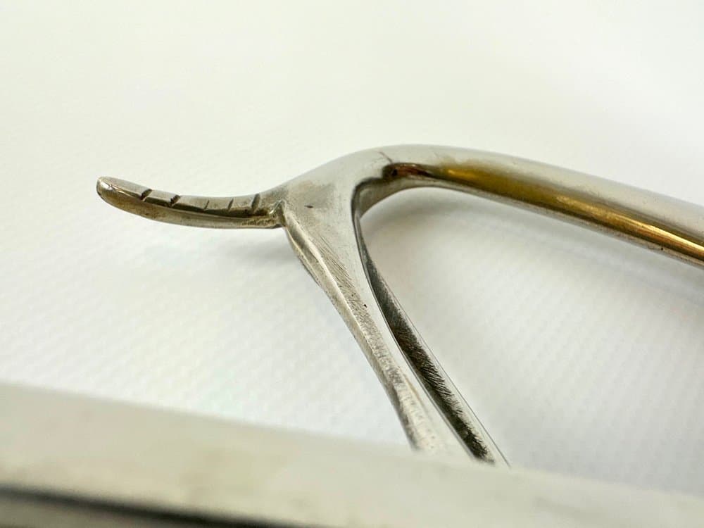 Figurka chart, Art déco, srebrny, mosiądz, proj. L. Hoenig, Węgry, lata 30. - 149767