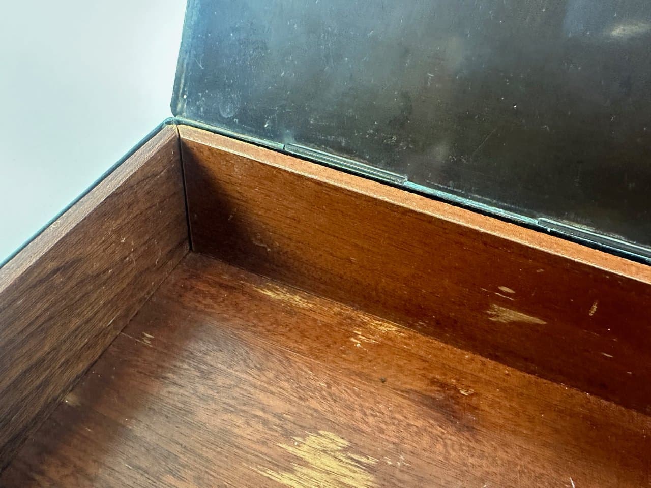 Pudełko na biżuterię Ikora, zielony, mosiądz, WMF, Niemcy, lata 30. - 149827