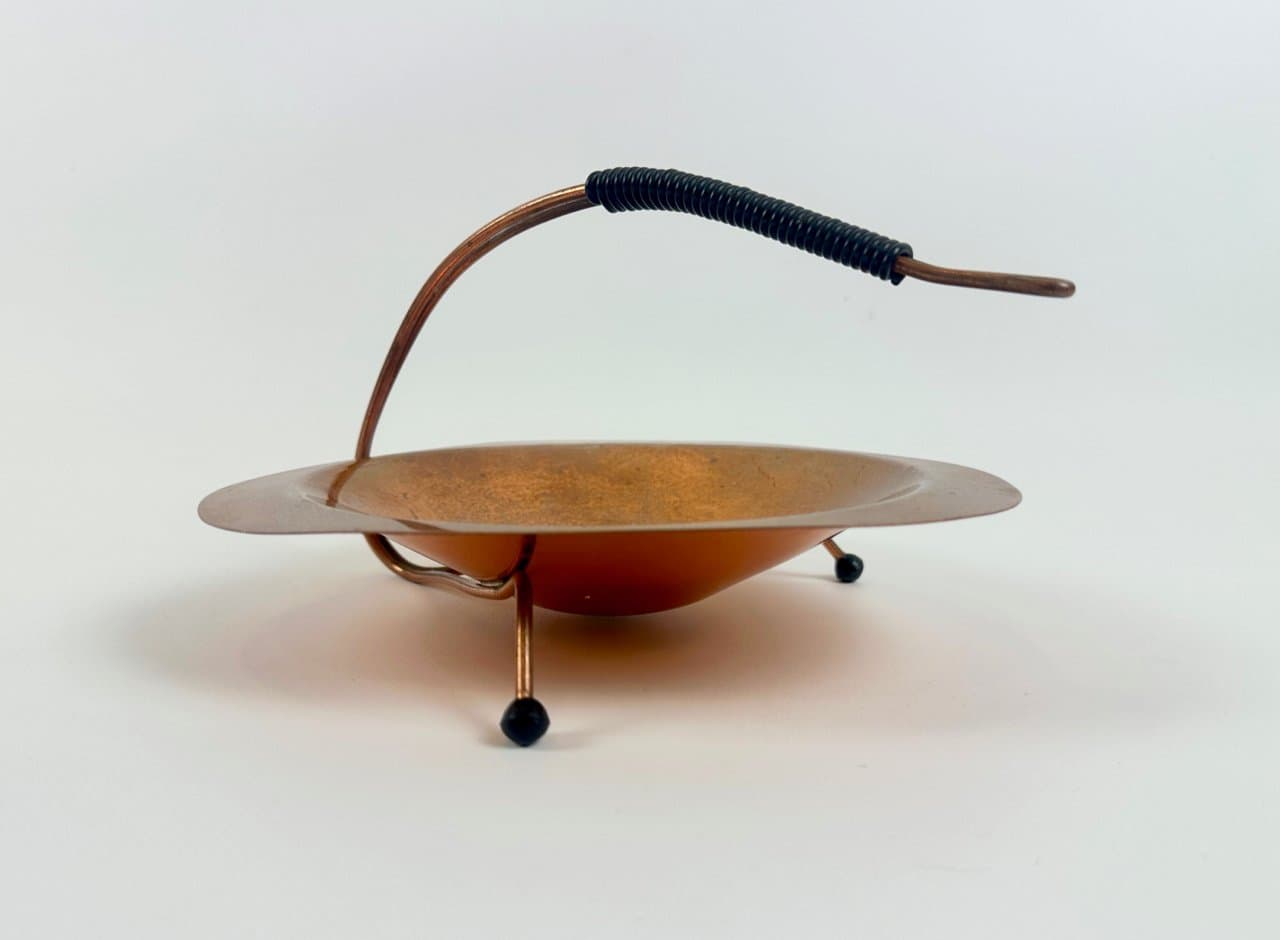 Decorative bowl, mid-century modern, copper, Austria, 1950s - 149885