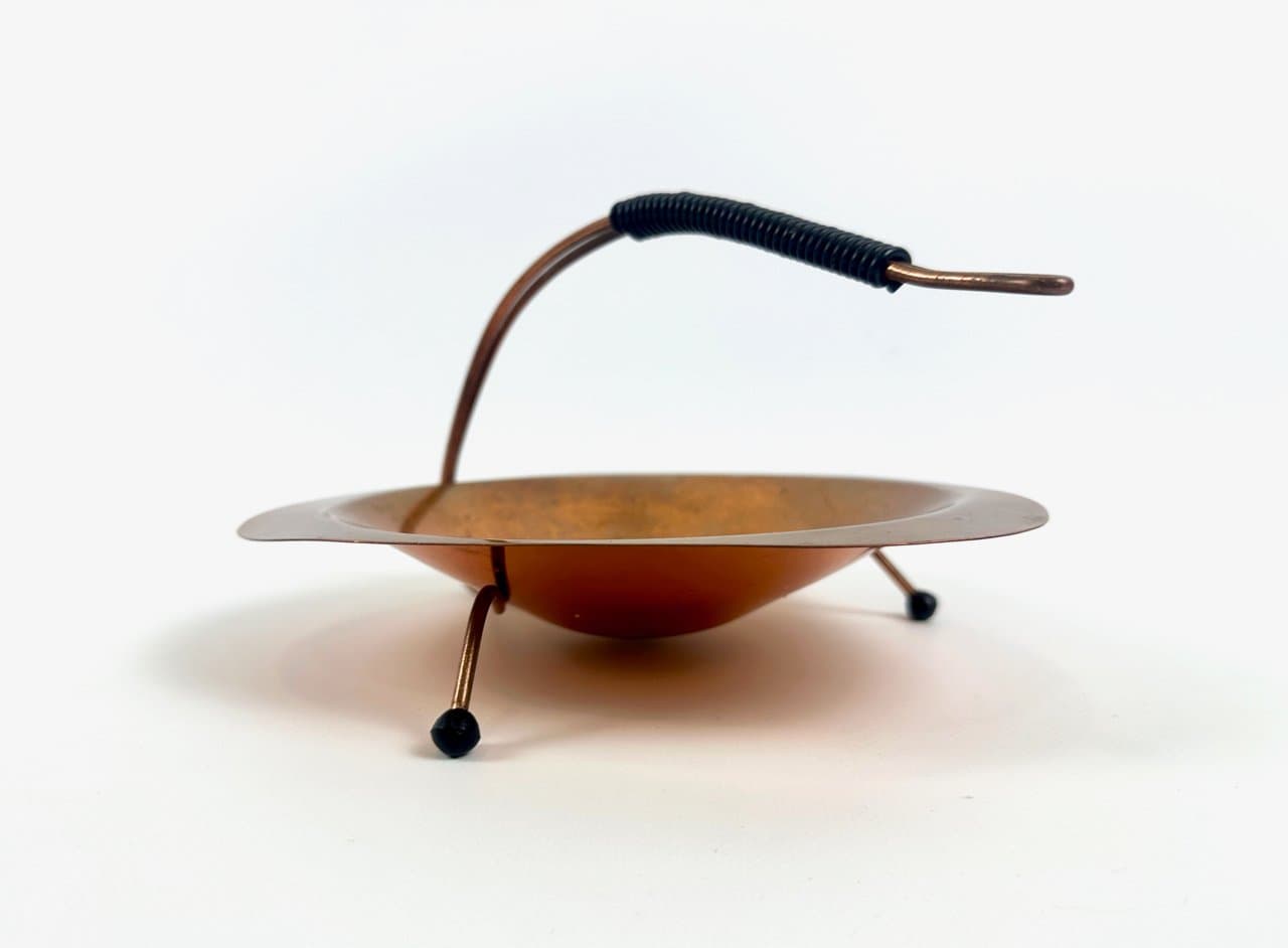 Decorative bowl, mid-century modern, copper, Austria, 1950s - 149887
