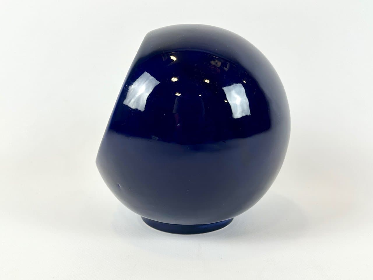 Popielniczka Space Age, granatowy, ceramika, Niemcy, lata 60. - 149927