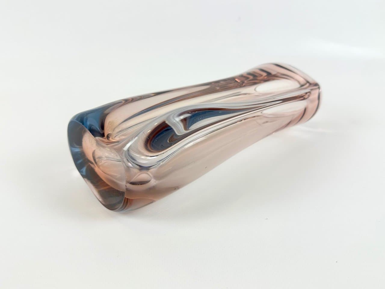 Wazon artystyczny, multikolor, szkło, Czechosłowacja, lata 60. - 149992