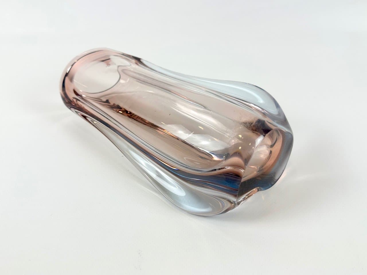 Wazon artystyczny, multikolor, szkło, Czechosłowacja, lata 60. - 149991