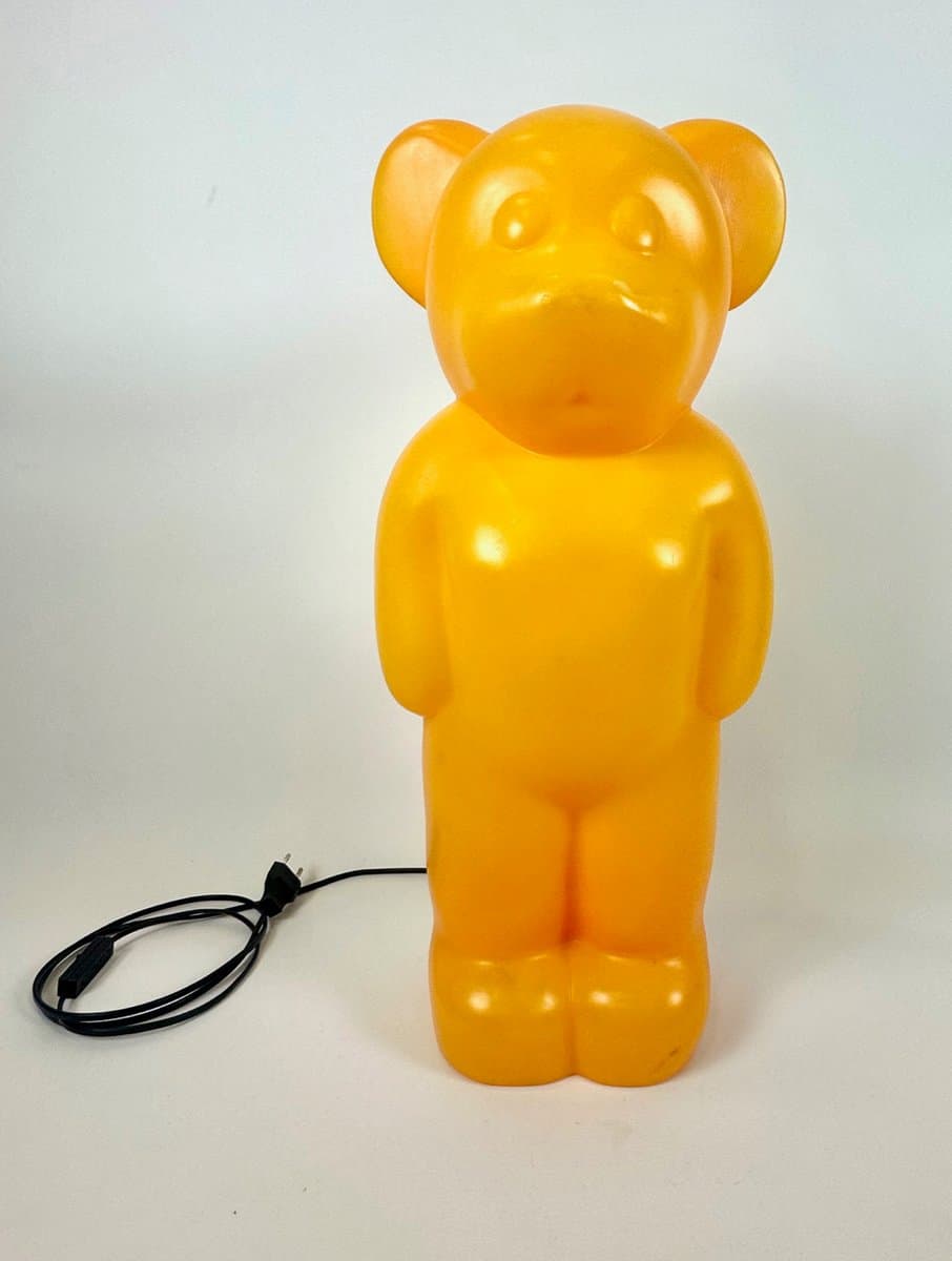 Floor Lamp Lumibär, orange, plastic, Germany, 1980s - 150156