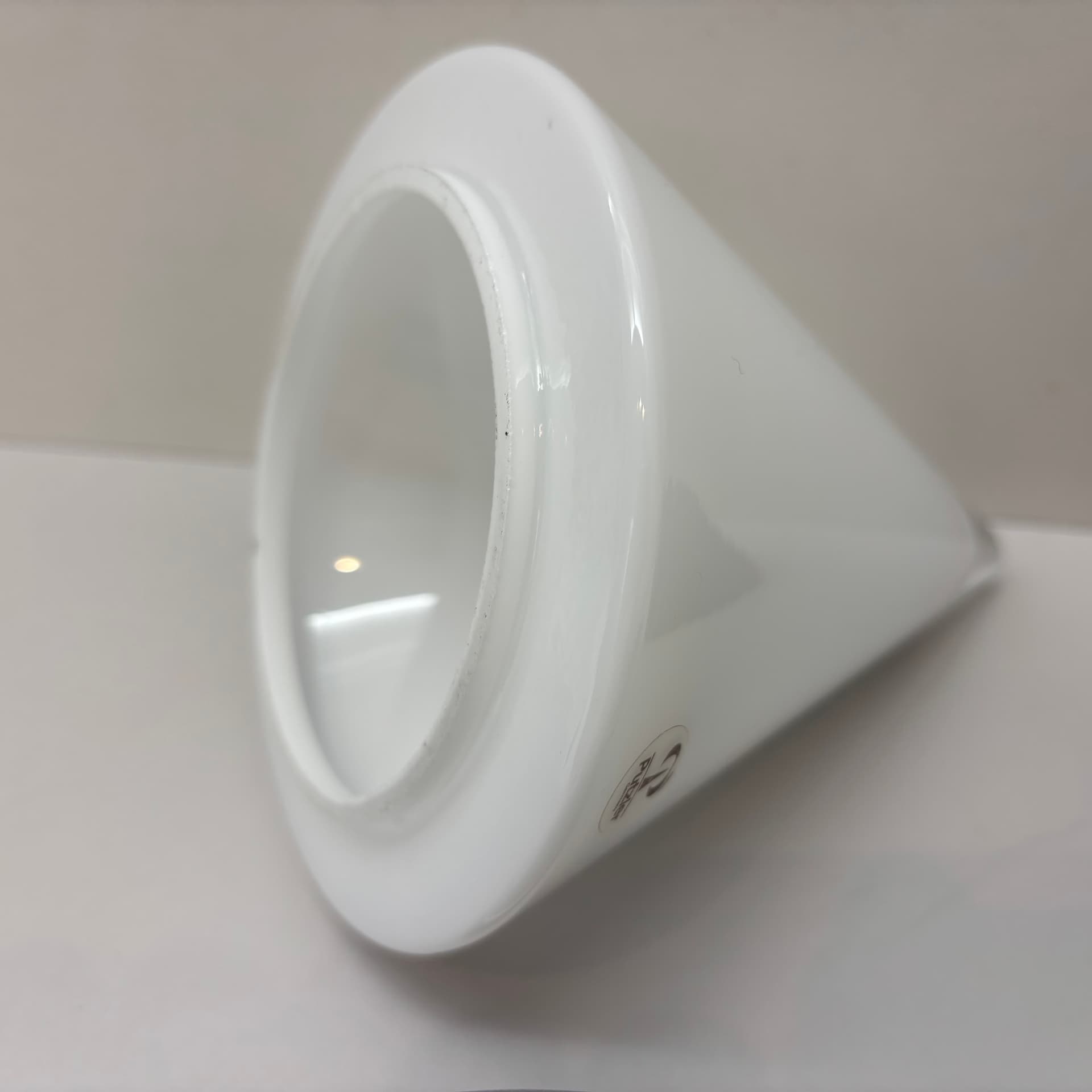 Lampka nocna, ivory white szkło, Peill&Putzler, Niemcy, lata 80. - 131854