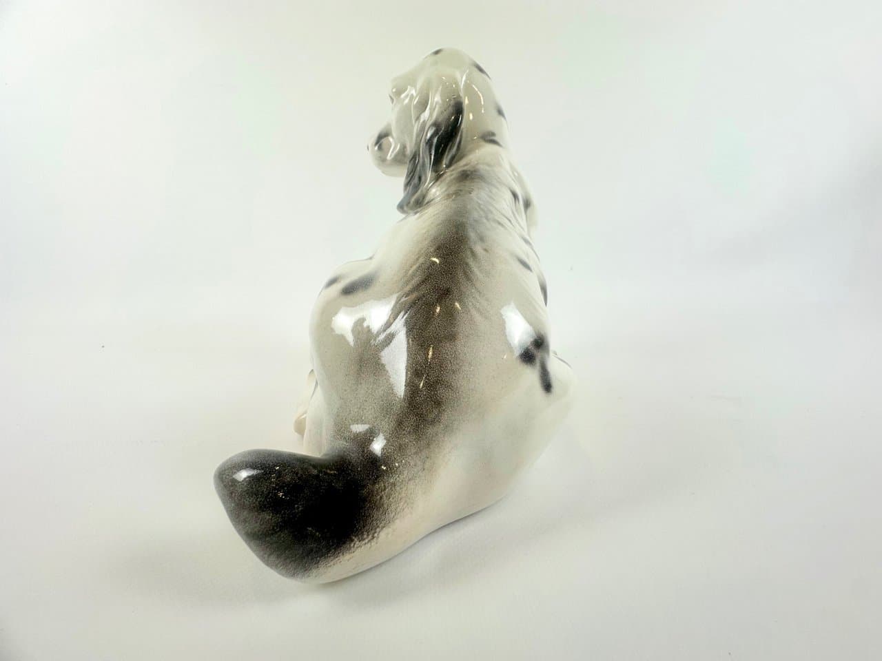 Figurka szczeniaka, kość słoniowa, porcelana, lata 60. - 150213