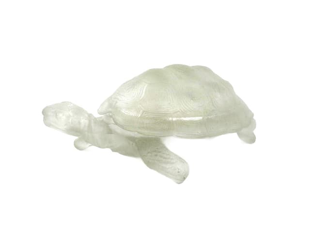 Szkatułka na biżuterię, transparentny kryształ szkło, Czechy, lata 60. - WYMIARY