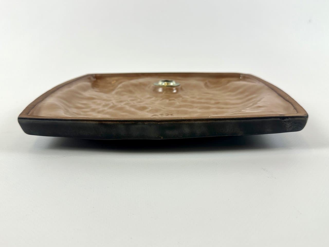 Plakieta ścienna, szary, ceramika, Szwecja, lata 60. - 150228