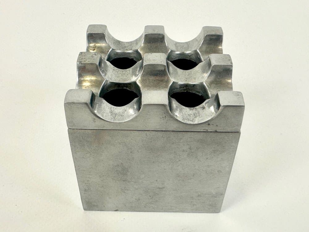 Popielniczka Ultima 7, srebrny, aluminium, Dania, lata 60. - 150393