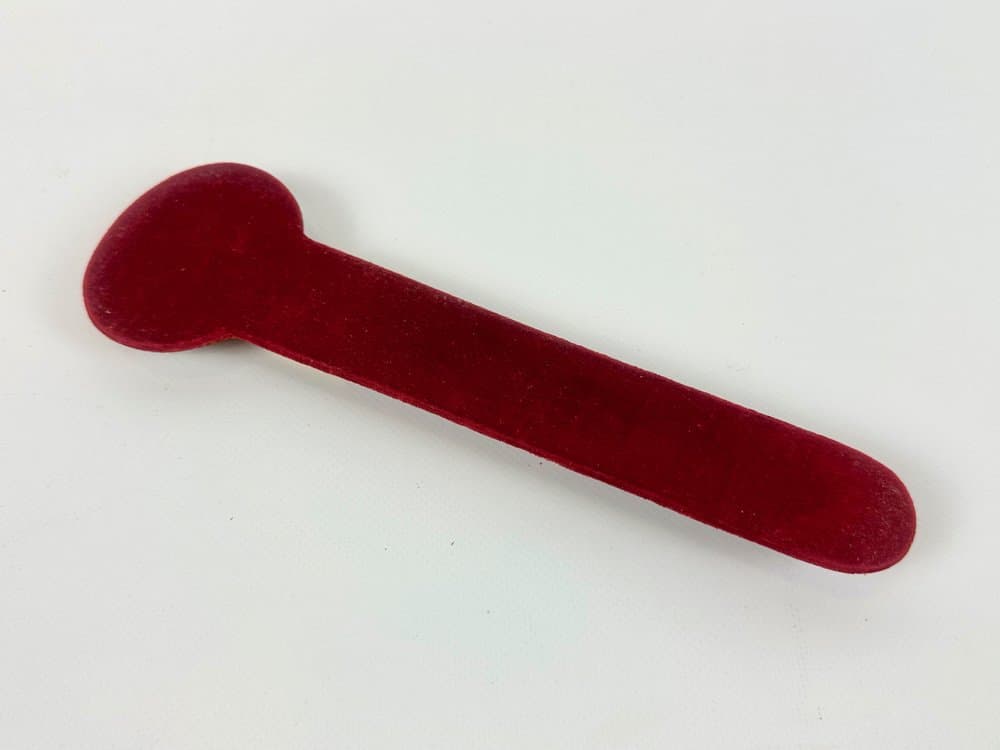 Zestaw biurowy, skóra bordowa, stal, złocenie, Ed. Wüsthof Solingen, Niemcy, lata 60. - 150402