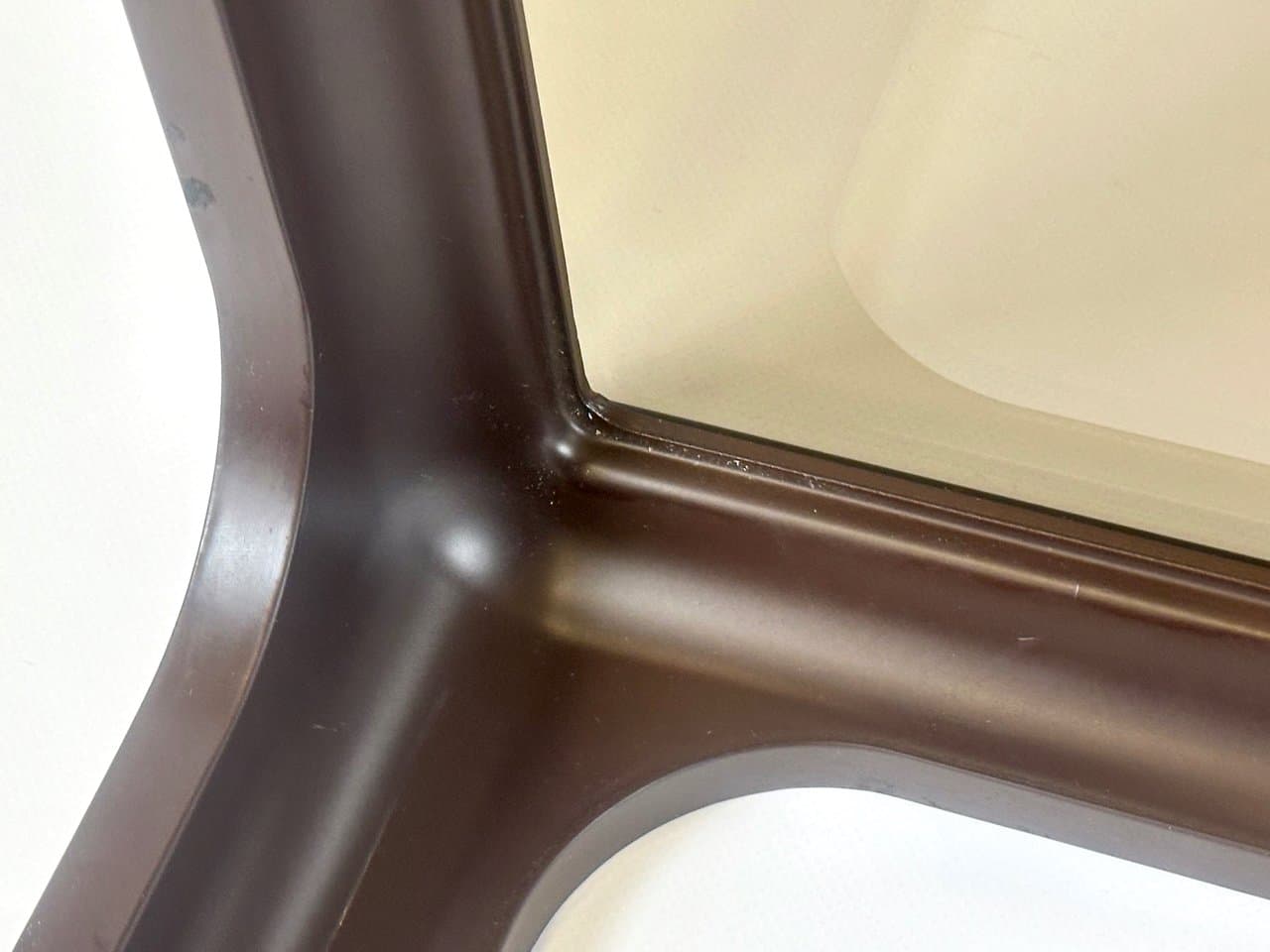 Coffee Table Space Age, brown, smoked glass, plastic, Germany, 1960s. - 150511