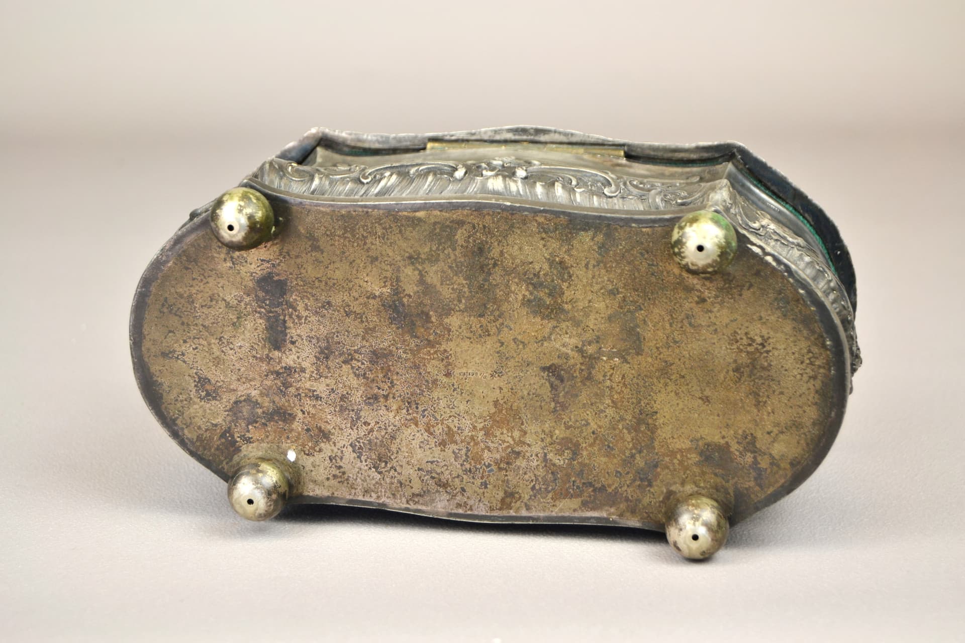 Decorative Box Rococo, silver metal, WMF, Germany, 19th c. - 1088