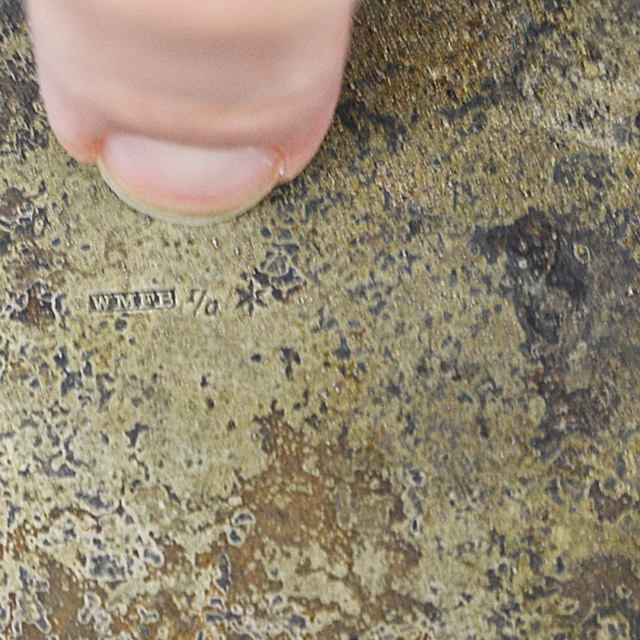 Decorative Box Rococo, silver metal, WMF, Germany, 19th c. - 1085