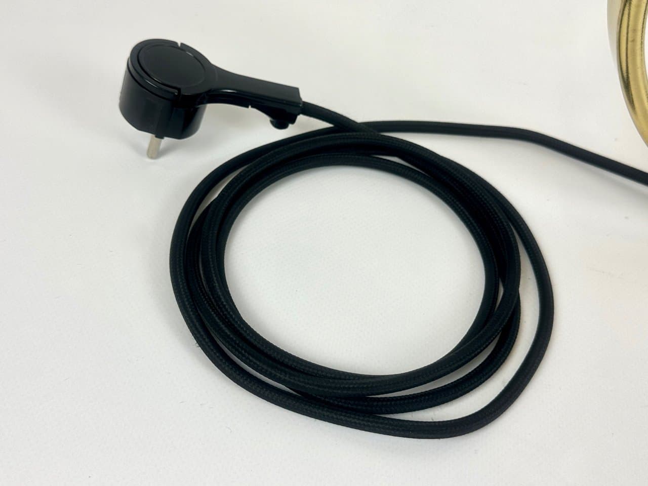 Lampa biurkowa, Space Age Model 7620, mosiądz złoty, stal czarna, Hillebrand, Niemcy, lata 60. - 150523