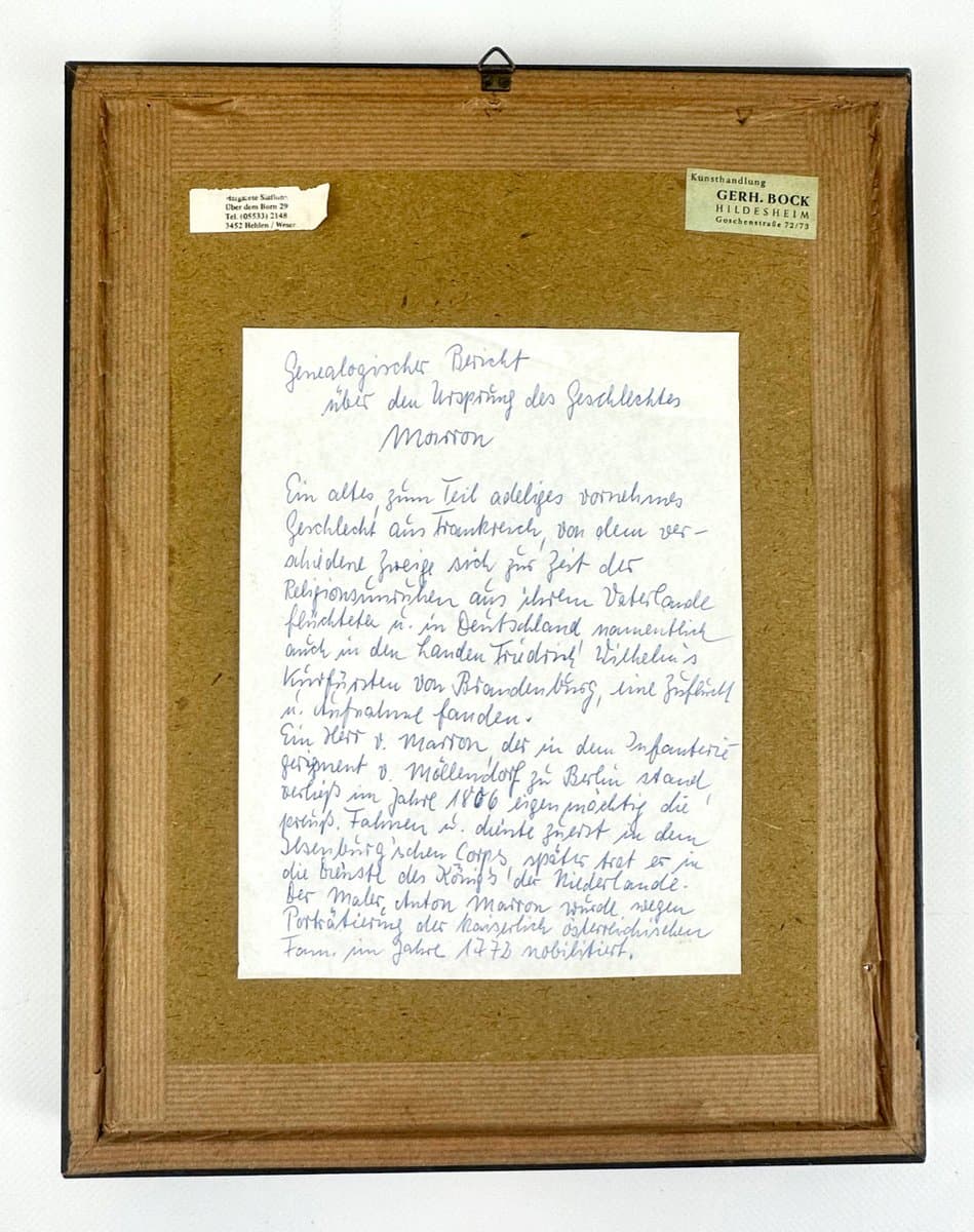 Family Coat of Arms Marron, multicolor, Germany, 19th c. - 150589