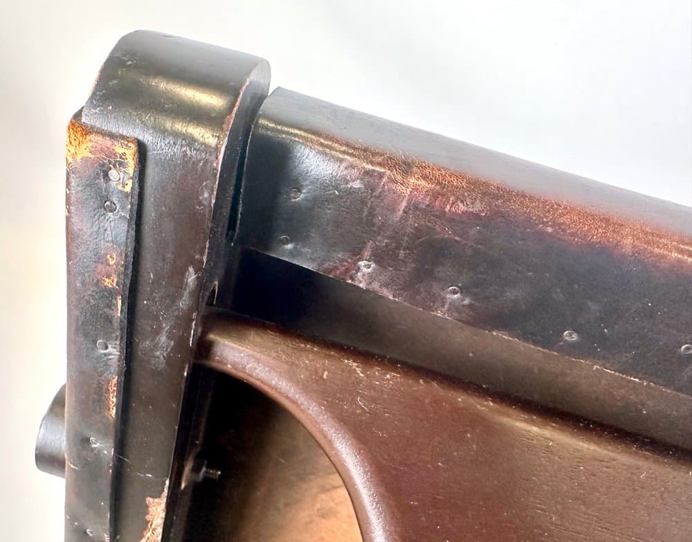 Krzesło składane, brązowy, skóra naturalna, Ekwador, lata 50. - 150603