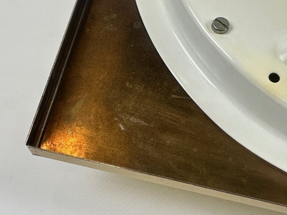 Ceiling Lamp Postmodern, golden brass, Germany, 1970s - 150621