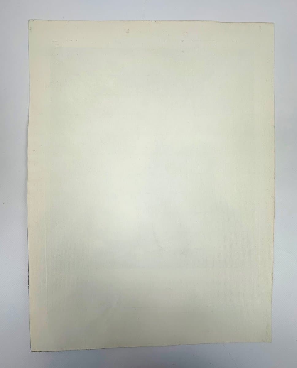 Etching Wild Boar, black and white, by J.E. Ridinger, Germany, 18th c. - 150706