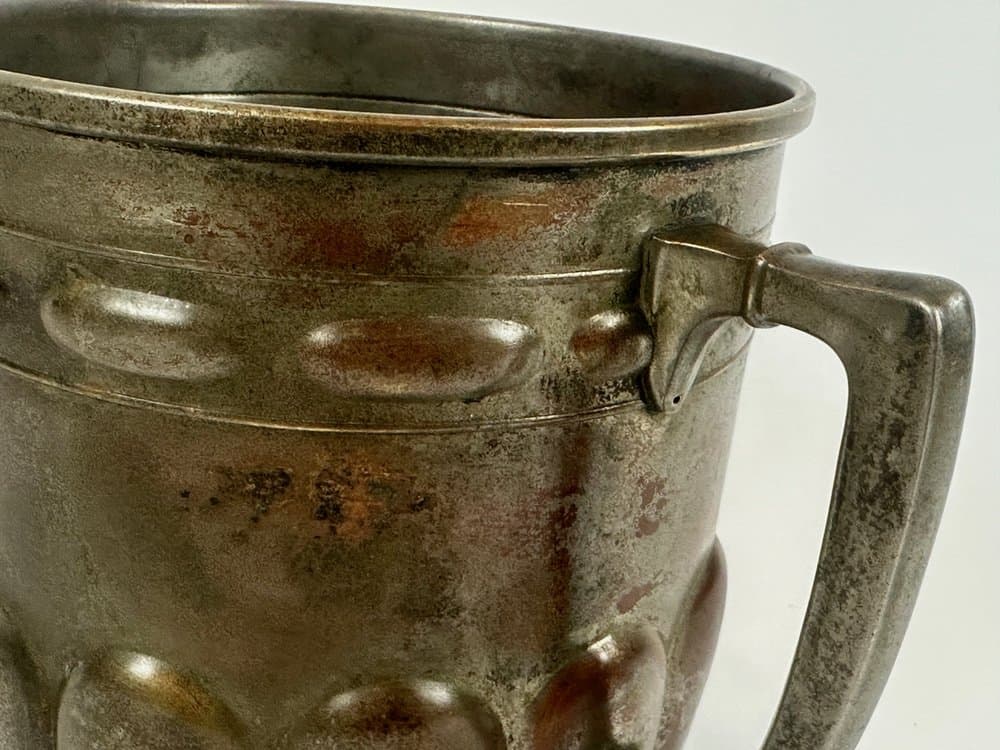 Wine cooler, grey metal, Neo-Classical, early 20th c. - 150823