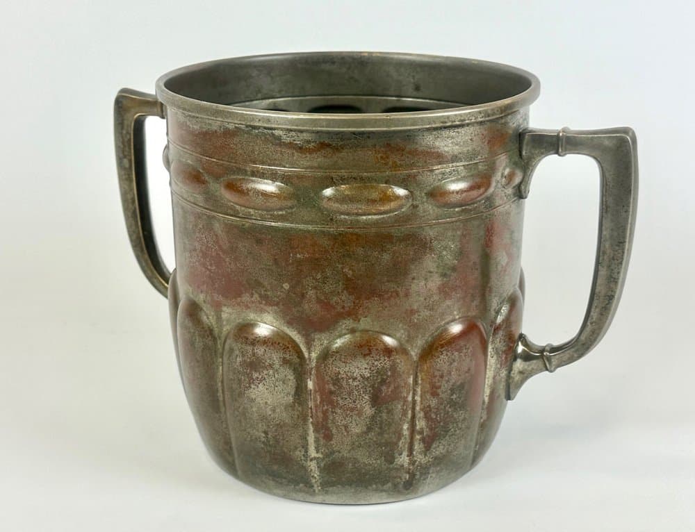 Wine cooler, grey metal, Neo-Classical, early 20th c. - 150817