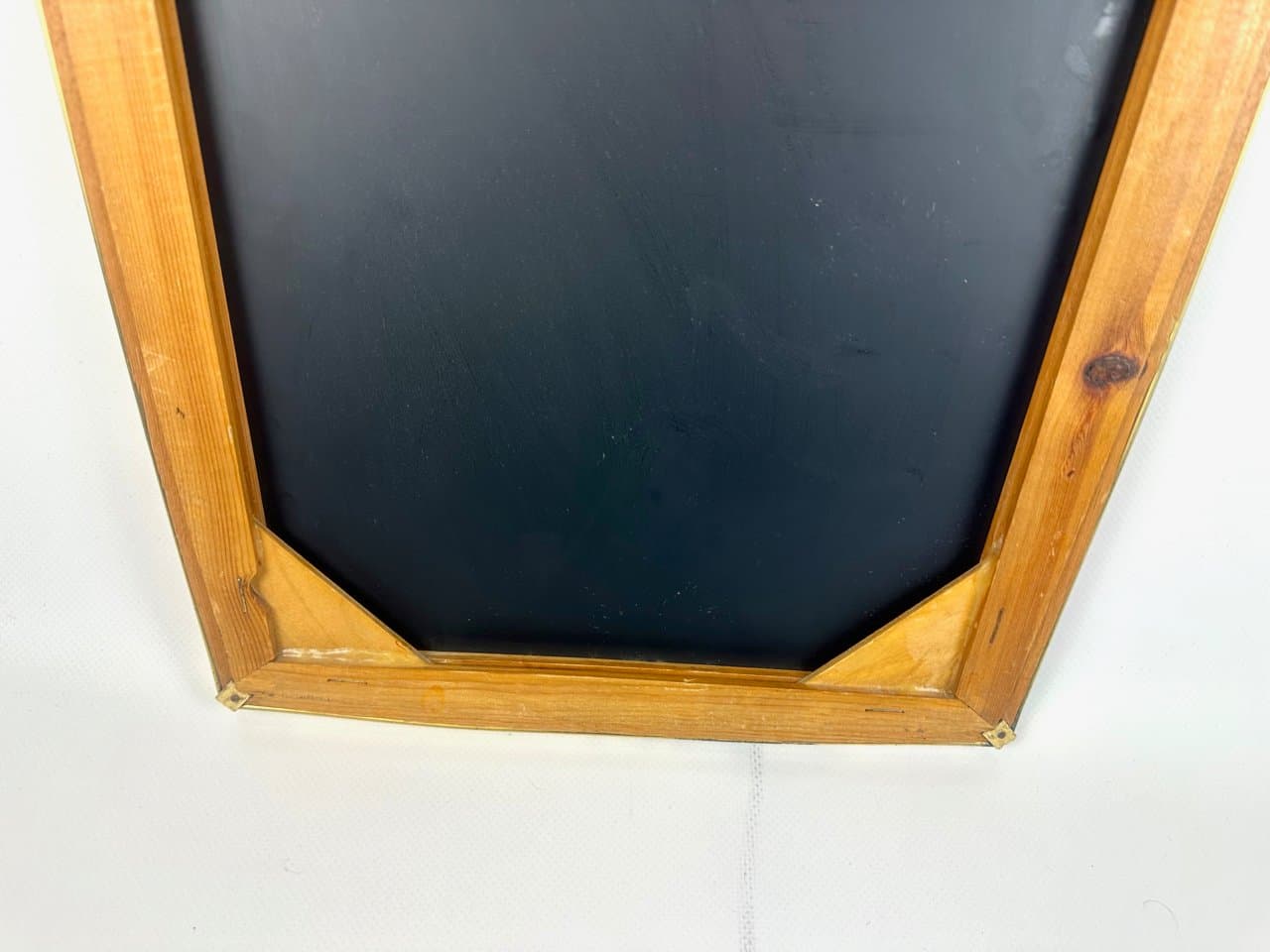 Lustro ścienne, złoty, aluminium mosiądz szkło, Niemcy, lata 50. - 150862