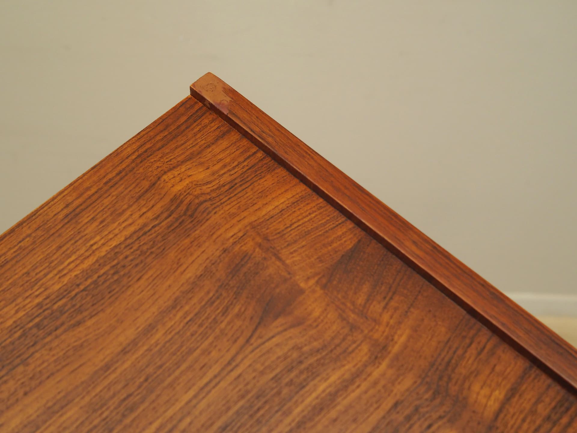 Secretary Desk, brown teak, Denmark, 1970s - 76355