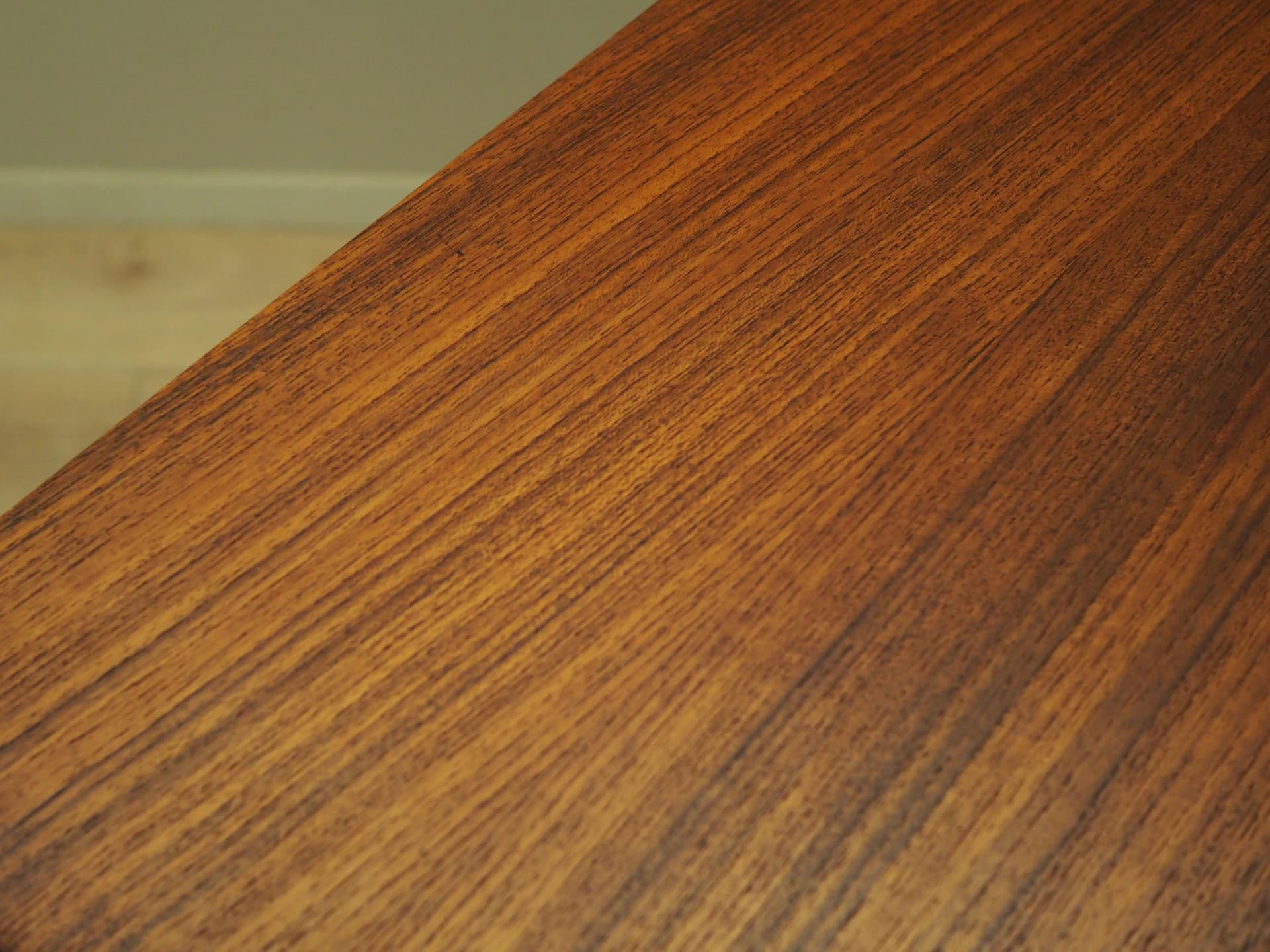 Secretary Desk, brown teak, Denmark, 1970s - 9378