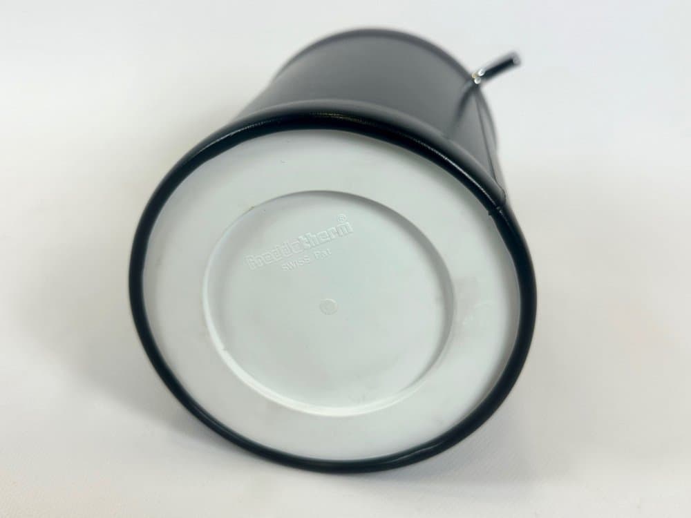 Wine cooler, black, eco-leather, plastic, chrome steel, Freddotherm, Switzerland, 1970s. - 151098