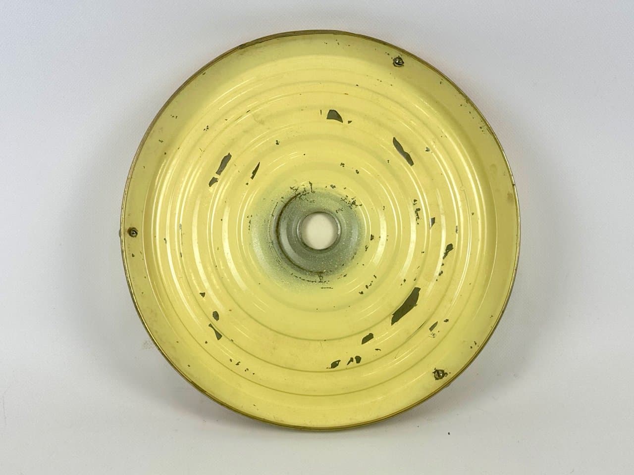 Taca okrągła Art déco, multikolor, ceramika, miedź, Niemcy, lata 40. - 151414