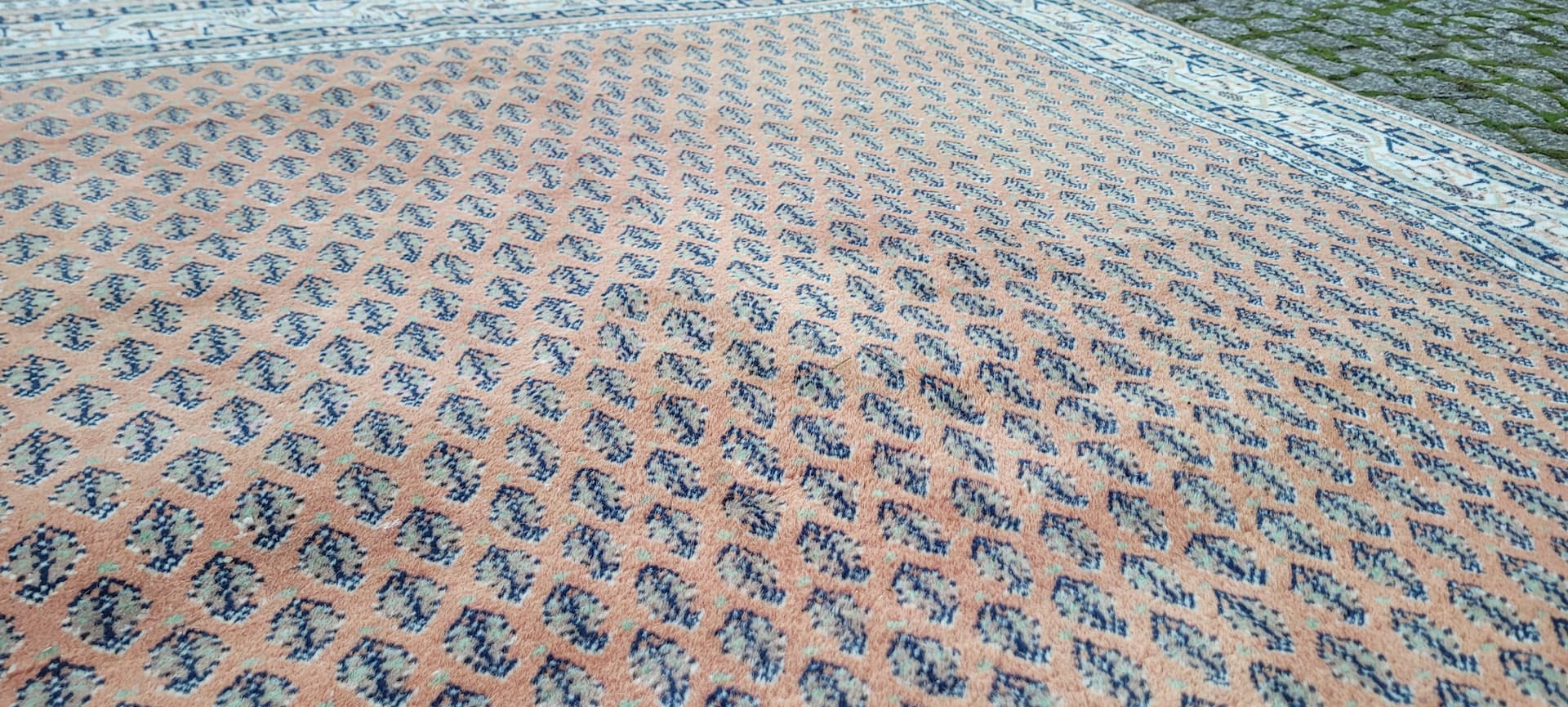 Rug Indo-Mir Sarough 198x150 cm, red, wool, India, 1980s. - 134716