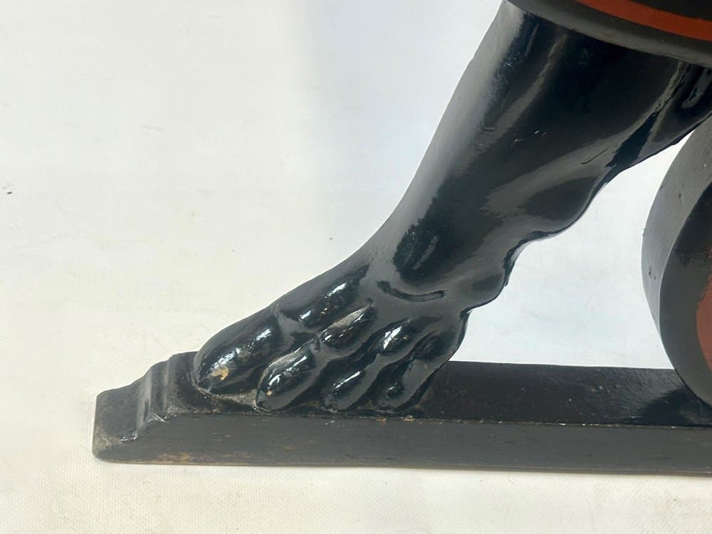 Ławka Lwa, czarny, dąb sosna, Szwecja, początek XX w. - 151463