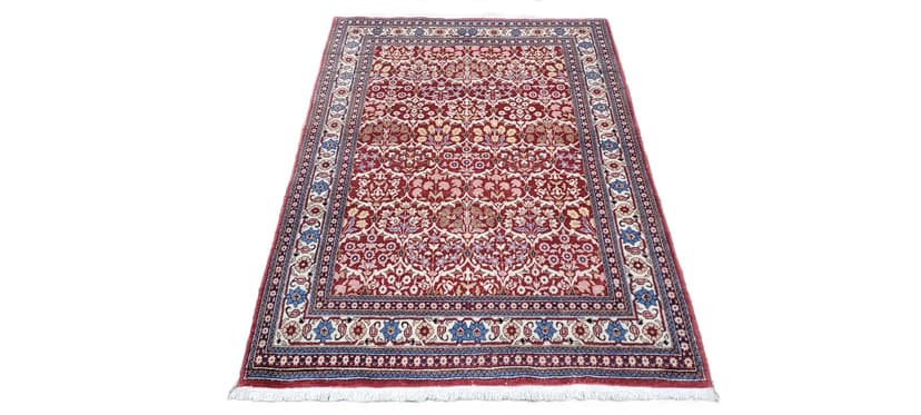 Rug Bakhtiar 198x125 cm, red, wool, Iran, 1960s.