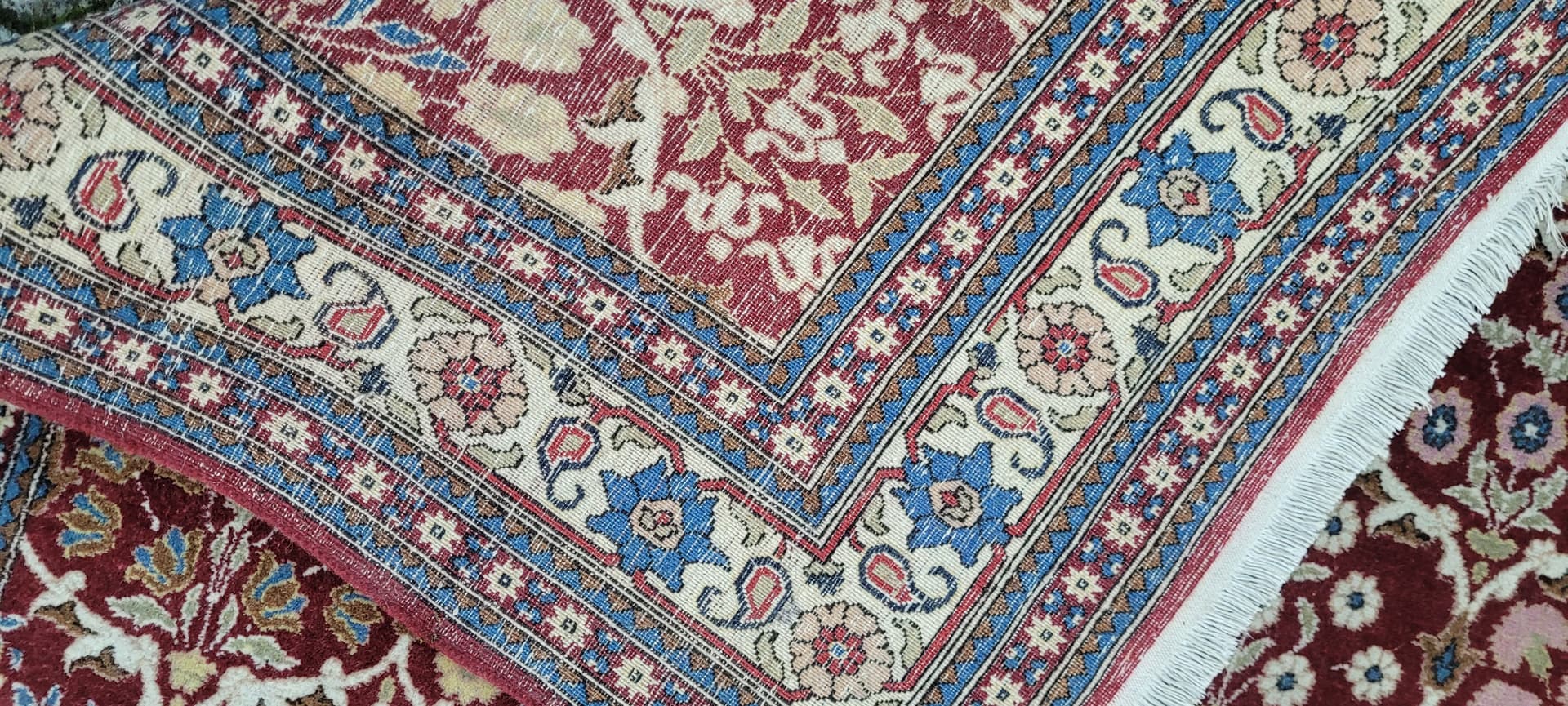 Dywan Bakhtiar 198x125 cm, czerwony, wełna, Iran, lata 60. - 134735