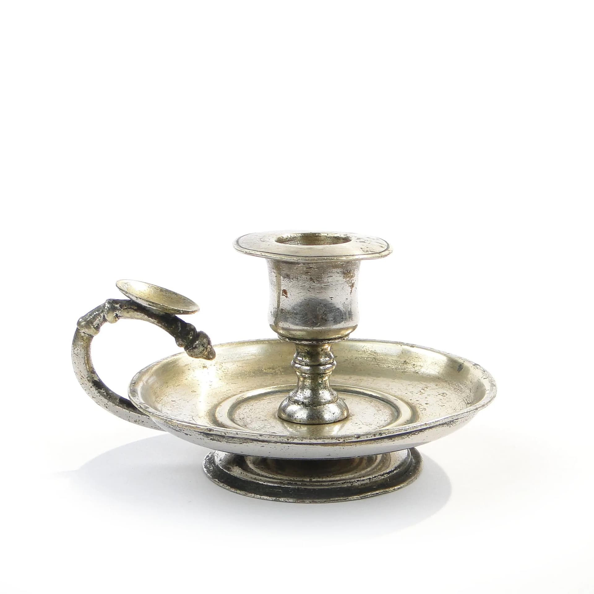 Kaganek, srebro, mosiądz, Norblin, Polska, XIX w. - 9243