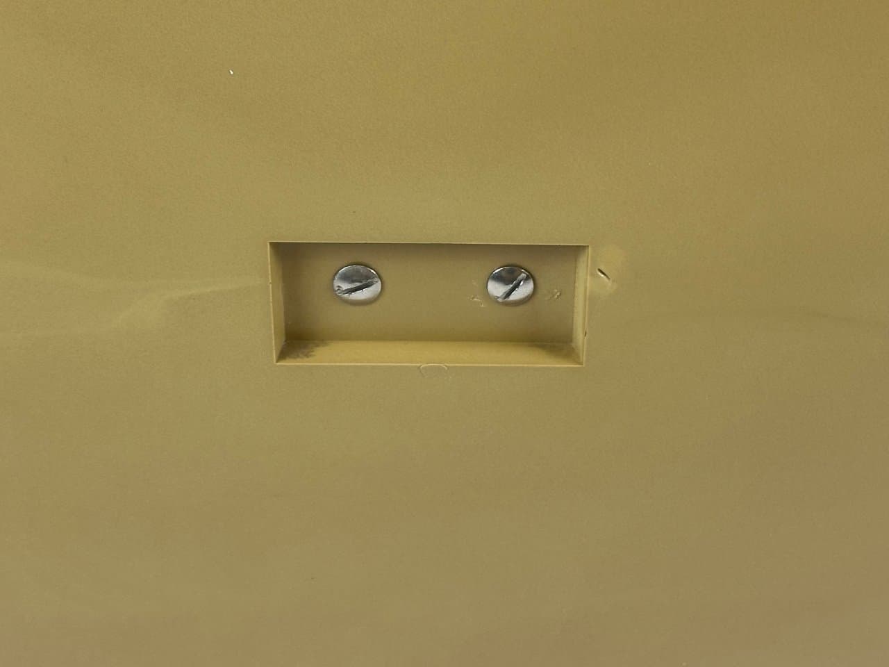 Wieszak ścienny, kość słoniowa, metal, tkanina, plastik, Niemcy, lata 70. - 151590