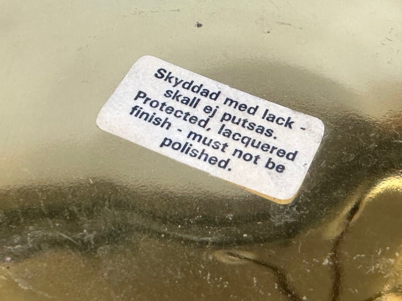 Zestaw trzech pojemników Pulp, mosiądz złoty, Skultuna, Szwecja, lata 80. - 151662