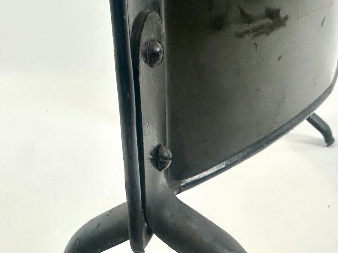 Firescreen Art Nouveau, black, cast iron steel, Germany, 1910s. - 151694