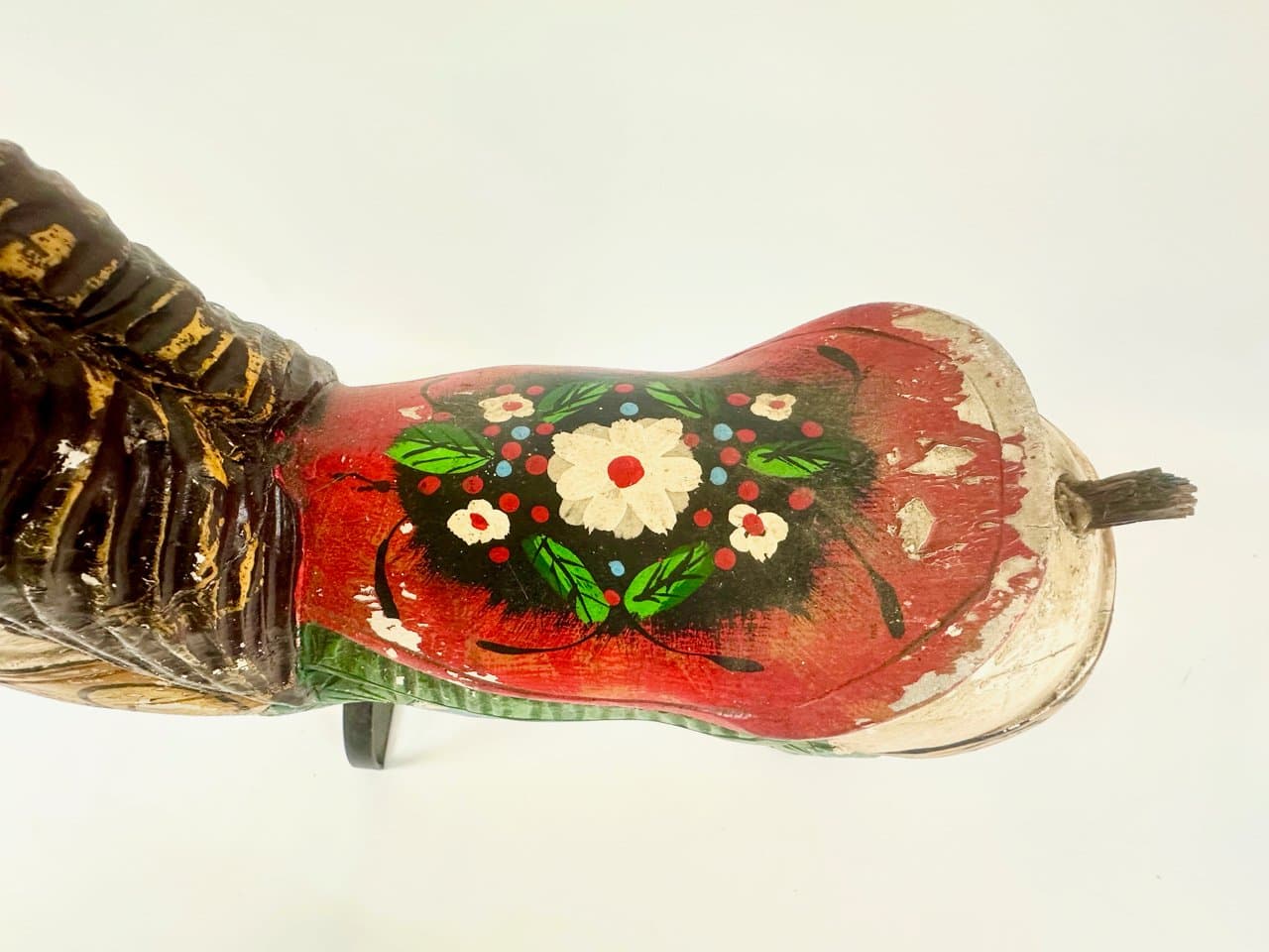 Figurka karuzelowego konia, multikolor, drewno, początek XX w. - 151704