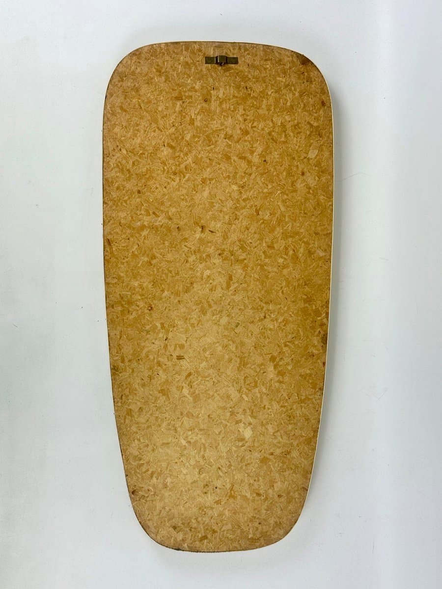 Wall mirror, ivory, brass, steel, glass, Germany, 1950s - 151751