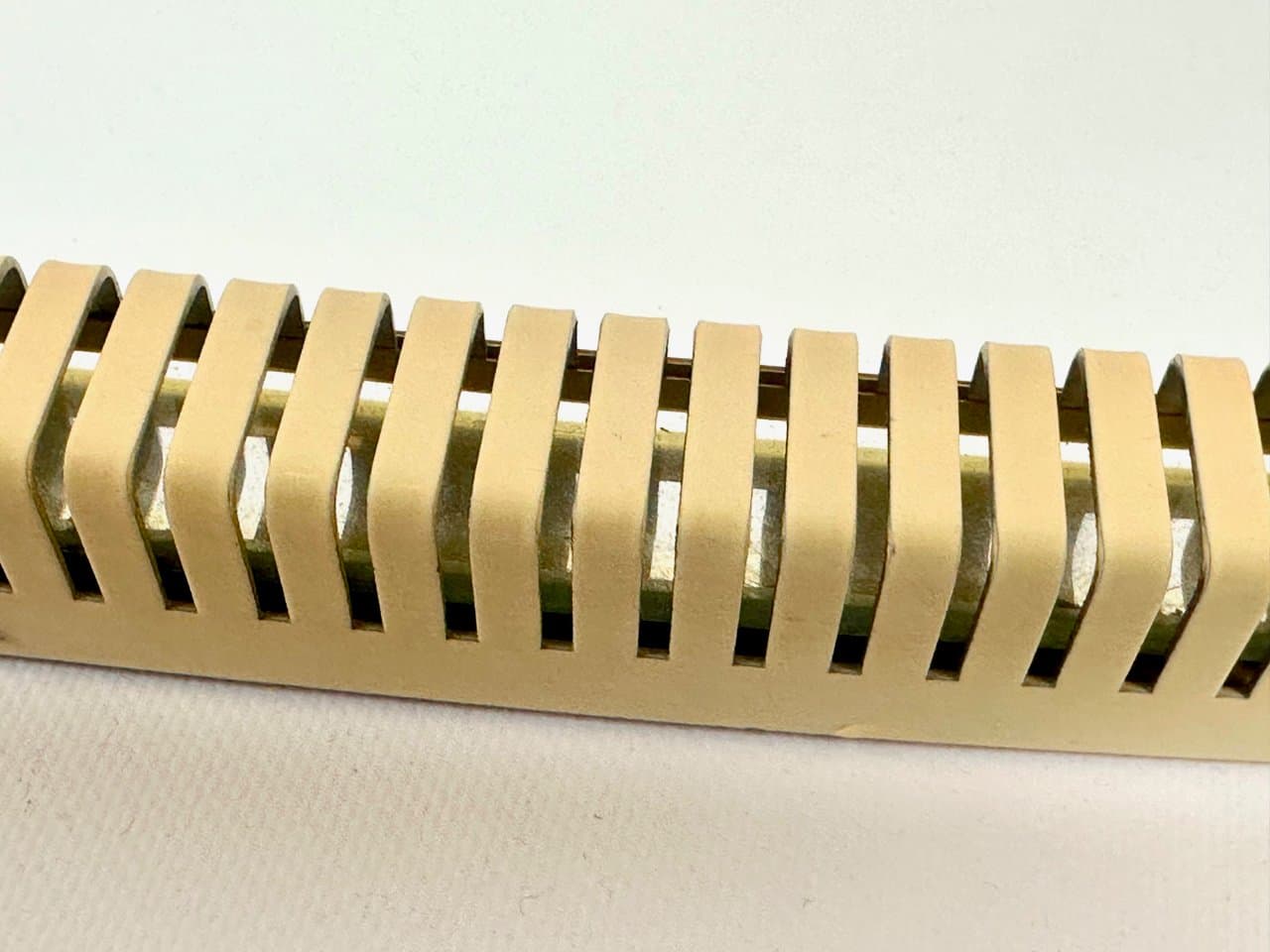 Wall mirror, ivory, brass, steel, glass, Germany, 1950s - 151750