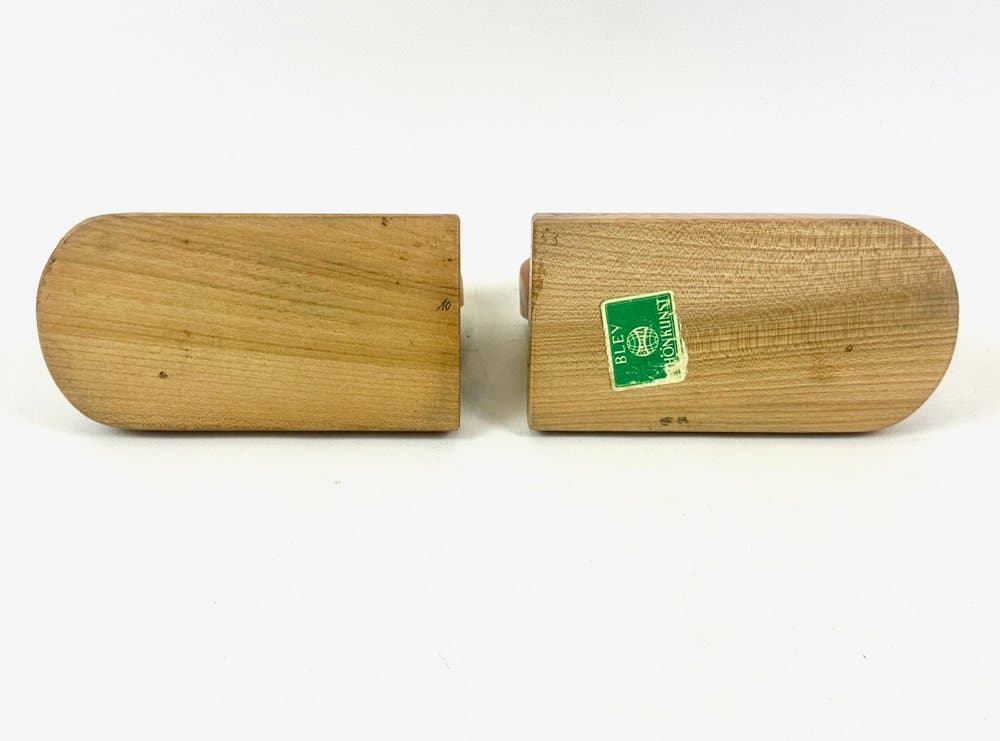 Para podpórek do książek Elephant, brązowy, drewno, Dania, lata 60. - 151757