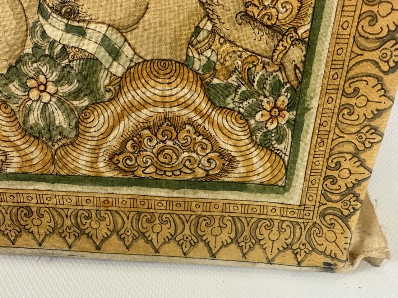 Painting Kamasan, multicolor, Indonesia, 1960s. - 151782