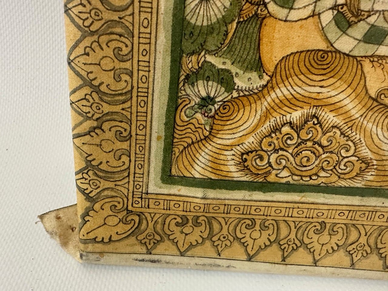 Painting Kamasan, multicolor, Indonesia, 1960s. - 151783