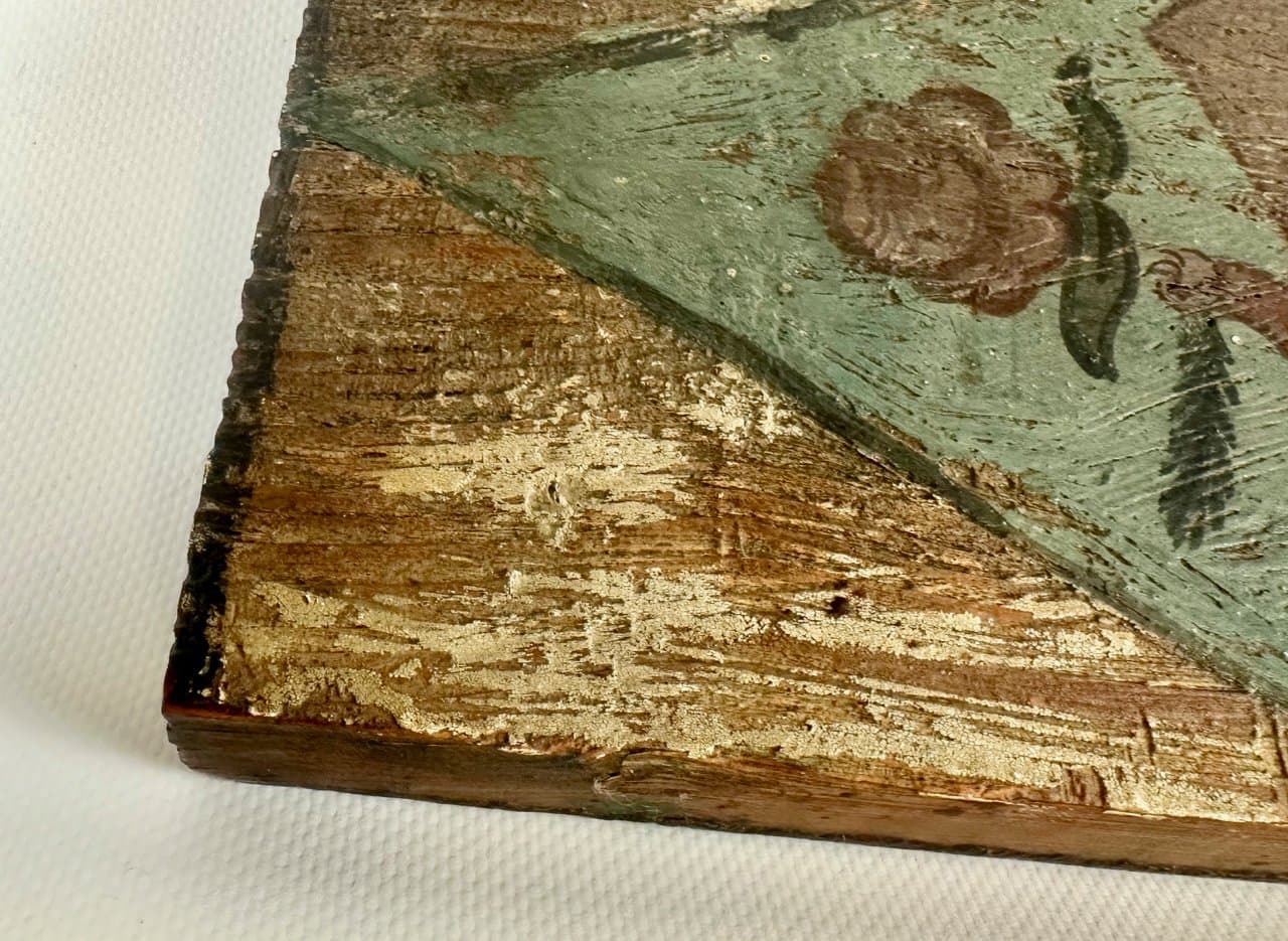 Płyta frontowa ula Folk Art, brązowy, drewno, Słowenia, XIX w. - 151852